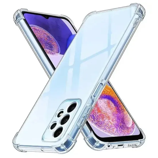 Husa pentru Samsung Galaxy A23 4G / A23 5G - Techsuit Shockproof Clear Silicone - Clear Husa pentru Samsung Galaxy A23 4G / A23 5G - Techsuit Shockproof Clear Silicone - Clear