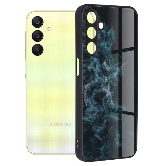 Husa pentru Samsung Galaxy A25 5G - Techsuit Glaze Series - Blue Nebula