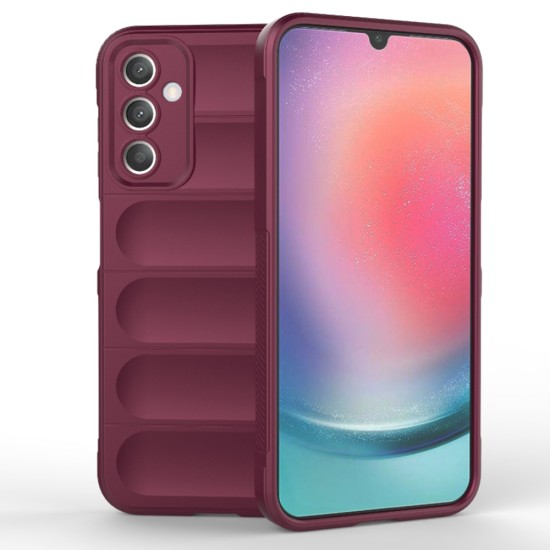 Husa pentru Samsung Galaxy A25 5G - Techsuit Magic Shield - Bordeaux