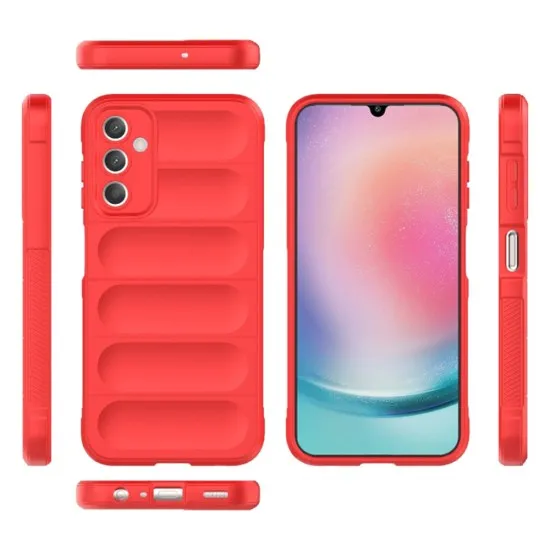 Husa pentru Samsung Galaxy A25 5G - Techsuit Magic Shield - Red Husa pentru Samsung Galaxy A25 5G - Techsuit Magic Shield - Red