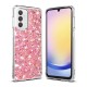 Husa pentru Samsung Galaxy A25 5G - Techsuit Sparkly Glitter - Pink