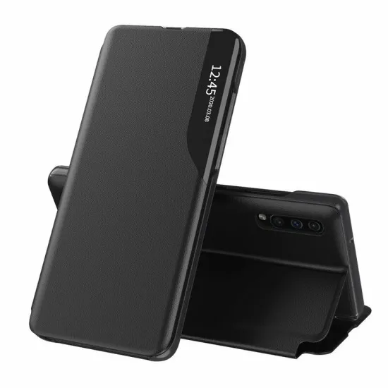 Husa pentru Samsung Galaxy A30s / A50 / A50s - Techsuit eFold Series - Black Husa pentru Samsung Galaxy A30s / A50 / A50s - Techsuit eFold Series - Black