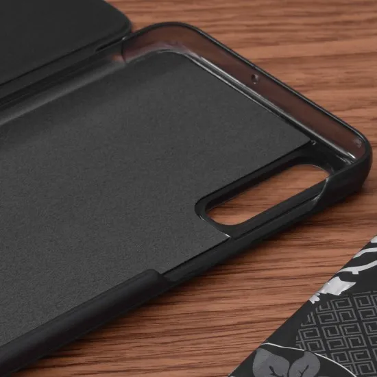 Husa pentru Samsung Galaxy A30s / A50 / A50s - Techsuit eFold Series - Black Husa pentru Samsung Galaxy A30s / A50 / A50s - Techsuit eFold Series - Black