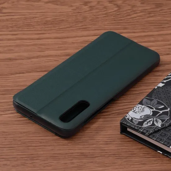 Husa pentru Samsung Galaxy A30s / A50 / A50s - Techsuit eFold Series - Dark Green Husa pentru Samsung Galaxy A30s / A50 / A50s - Techsuit eFold Series - Dark Green