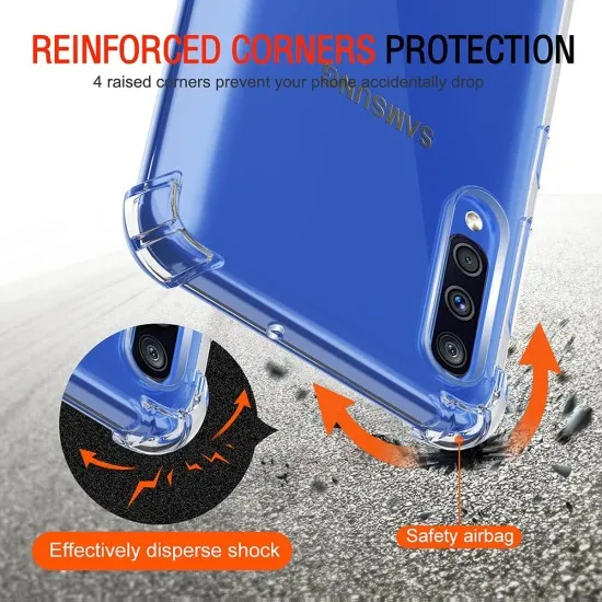 Husa pentru Samsung Galaxy A30s / A50 / A50s - Techsuit Shockproof Clear Silicone - Clear Husa pentru Samsung Galaxy A30s / A50 / A50s - Techsuit Shockproof Clear Silicone - Clear