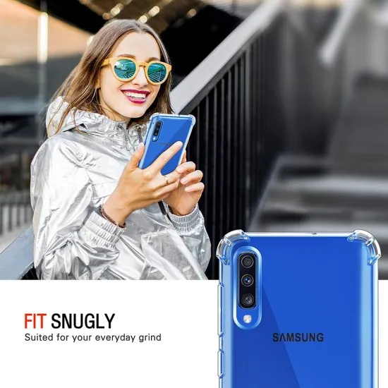 Husa pentru Samsung Galaxy A30s / A50 / A50s - Techsuit Shockproof Clear Silicone - Clear Husa pentru Samsung Galaxy A30s / A50 / A50s - Techsuit Shockproof Clear Silicone - Clear