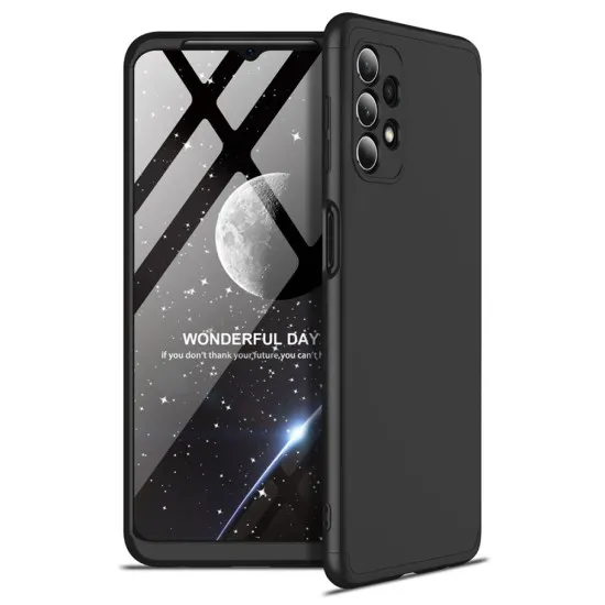 Husa pentru Samsung Galaxy A32 5G + Folie - GKK 360 - Black Husa pentru Samsung Galaxy A32 5G + Folie - GKK 360 - Black