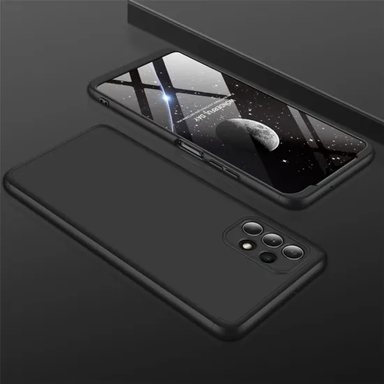 Husa pentru Samsung Galaxy A32 5G + Folie - GKK 360 - Black Husa pentru Samsung Galaxy A32 5G + Folie - GKK 360 - Black