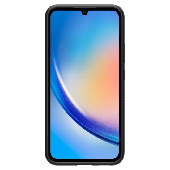 Husa pentru Samsung Galaxy A34 5G - Spigen Liquid Air - Matte Black