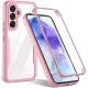 Husa pentru Samsung Galaxy A35 5G + Folie - Techsuit ColorVerse 360 Series - Pink Husa pentru Samsung Galaxy A35 5G + Folie - Techsuit ColorVerse 360 Series - Pink