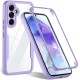 Husa pentru Samsung Galaxy A35 5G + Folie - Techsuit ColorVerse 360 Series - Purple