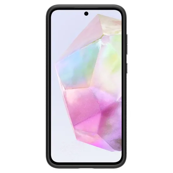 Husa pentru Samsung Galaxy A35 5G - Spigen Liquid Air - Matte Black Husa pentru Samsung Galaxy A35 5G - Spigen Liquid Air - Matte Black