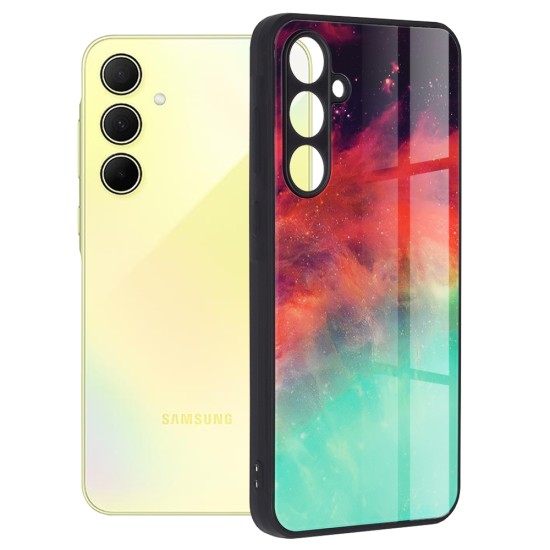 Husa pentru Samsung Galaxy A35 5G - Techsuit Glaze Series - Fiery Ocean