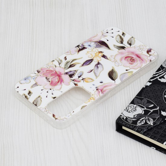 Husa pentru Samsung Galaxy A35 5G - Techsuit Marble Series - Chloe White