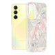 Husa pentru Samsung Galaxy A35 5G - Techsuit Marble Series - Pink Hex