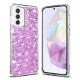 Husa pentru Samsung Galaxy A35 5G - Techsuit Sparkly Glitter - Magenta