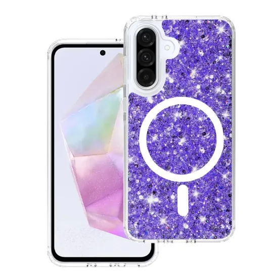 Husa pentru Samsung Galaxy A36 5G / A56 5G - Techsuit Sparkly Glitter MagSafe - Purple Husa pentru Samsung Galaxy A36 5G / A56 5G - Techsuit Sparkly Glitter MagSafe - Purple