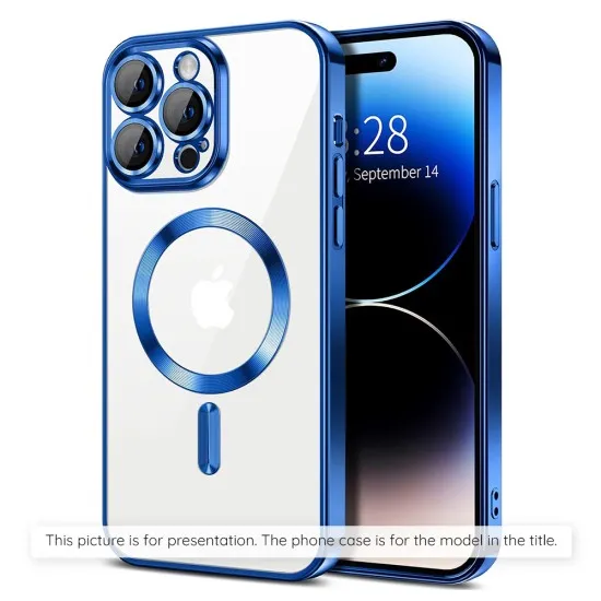 Husa pentru Samsung Galaxy A36 5G - Techsuit Luxury Crystal MagSafe - Deep Blue Husa pentru Samsung Galaxy A36 5G - Techsuit Luxury Crystal MagSafe - Deep Blue