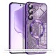 Husa pentru Samsung Galaxy A36 5G - Techsuit Luxury Glitter MagSafe - Deep Purple Husa pentru Samsung Galaxy A36 5G - Techsuit Luxury Glitter MagSafe - Deep Purple