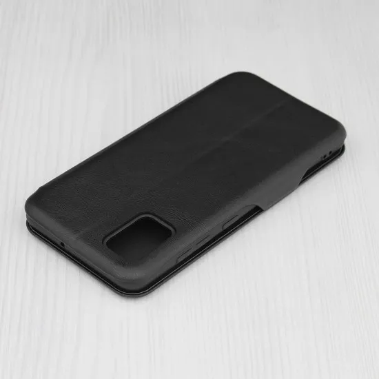 Husa pentru Samsung Galaxy A51 4G Techsuit Safe Wallet Plus, Black Husa pentru Samsung Galaxy A51 4G Techsuit Safe Wallet Plus, Black