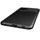 Husa pentru Samsung Galaxy A52 4G / A52 5G / A52s 5G - Techsuit CarbonFiber - Black