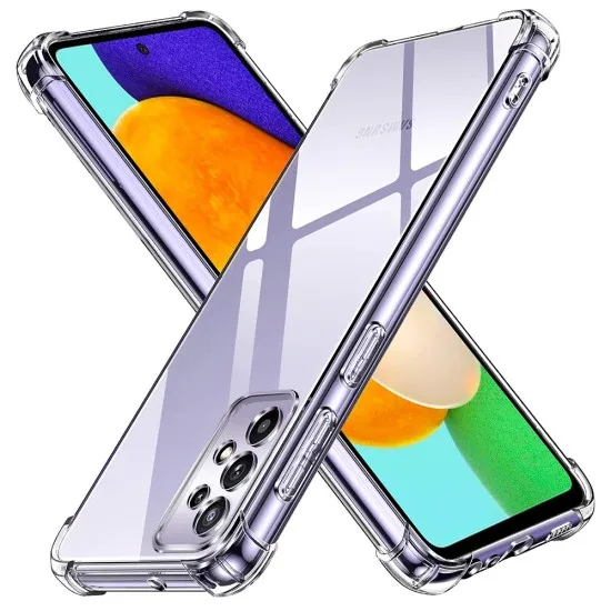 Husa pentru Samsung Galaxy A52 4G / A52 5G / A52s 5G - Techsuit Shockproof Clear Silicone - Clear Husa pentru Samsung Galaxy A52 4G / A52 5G / A52s 5G - Techsuit Shockproof Clear Silicone - Clear