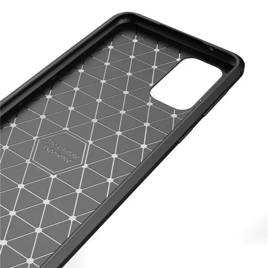 Husa pentru Samsung Galaxy A53 5G - Techsuit Carbon Silicone - Black Husa pentru Samsung Galaxy A53 5G - Techsuit Carbon Silicone - Black