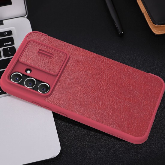 Husa pentru Samsung Galaxy A54 - Nillkin QIN Leather PRO Case - Red