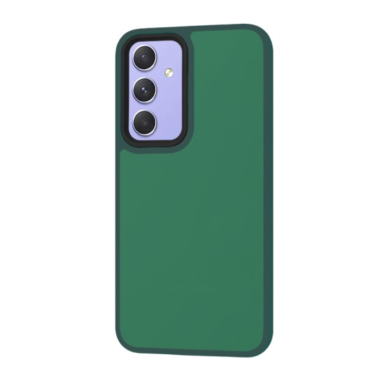 Husa pentru Samsung Galaxy A54 - Techsuit HaloFrost Series - Midnight Green