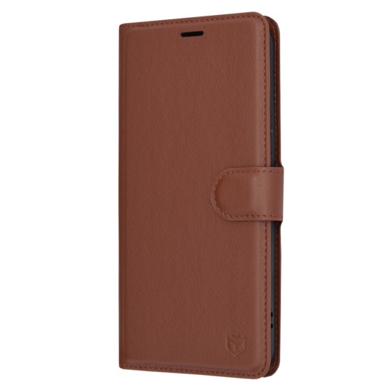 Husa pentru Samsung Galaxy A54 - Techsuit Leather Folio - Brown