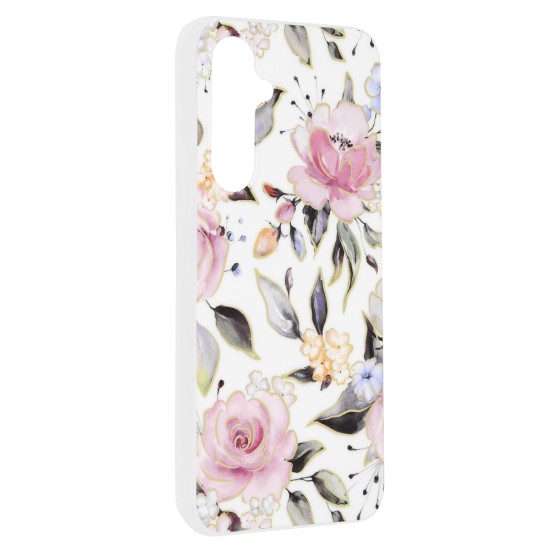 Husa pentru Samsung Galaxy A54 - Techsuit Marble Series - Chloe White