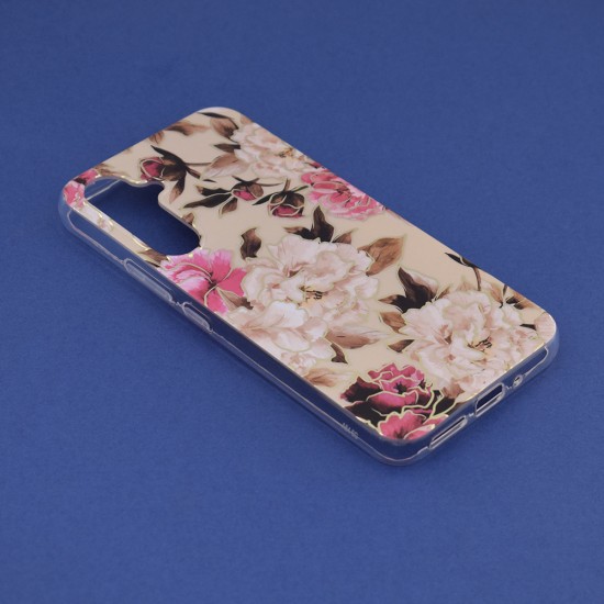 Husa pentru Samsung Galaxy A54 - Techsuit Marble Series - Mary Berry Nude