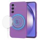 Husa pentru Samsung Galaxy A54 - Techsuit SoftFlex MagSafe - Purple