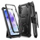 Husa pentru Samsung Galaxy A55 5G + Folie - I-Blason Armorbox - Black