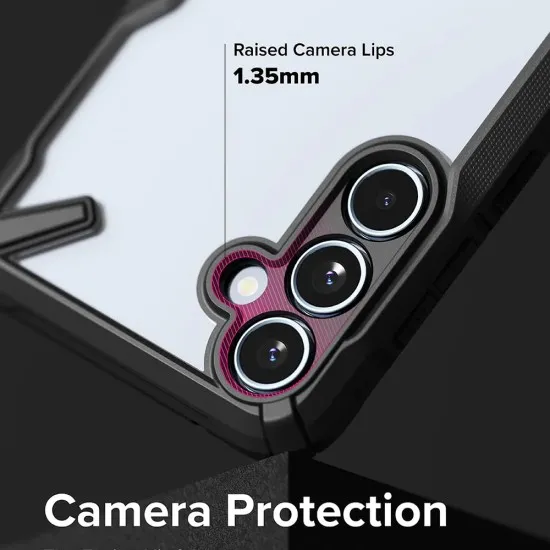 Husa pentru Samsung Galaxy A55 5G - Ringke Fusion X - Black Husa pentru Samsung Galaxy A55 5G - Ringke Fusion X - Black