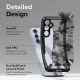 Husa pentru Samsung Galaxy A55 5G - Ringke Fusion X Design - Camo Black