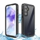 Husa pentru Samsung Galaxy A55 5G - ShellBox Waterproof IP68 Case - Black