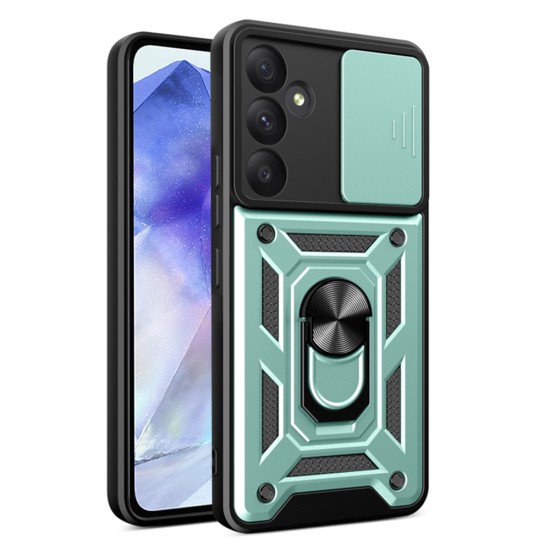 Husa pentru Samsung Galaxy A55 5G - Techsuit CamShield Series - Green