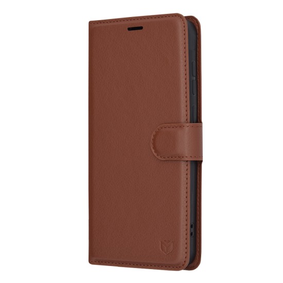 Husa pentru Samsung Galaxy A55 5G - Techsuit Leather Folio - Brown