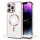 Husa pentru Samsung Galaxy A55 5G - Techsuit Luxury Crystal MagSafe - Pink Husa pentru Samsung Galaxy A55 5G - Techsuit Luxury Crystal MagSafe - Pink