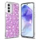 Husa pentru Samsung Galaxy A55 5G - Techsuit Sparkly Glitter - Magenta