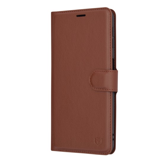 Husa pentru Samsung Galaxy A7 2018 - Techsuit Leather Folio - Brown