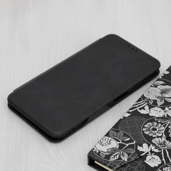 Husa pentru Samsung Galaxy A7 2018 Techsuit Safe Wallet Plus, Black Husa pentru Samsung Galaxy A7 2018 Techsuit Safe Wallet Plus, Black