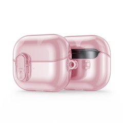 Husa pentru Samsung Galaxy Buds 3 / 3 Pro - Dux Ducis SECI Series - Pink Husa pentru Samsung Galaxy Buds 3 / 3 Pro - Dux Ducis SECI Series - Pink