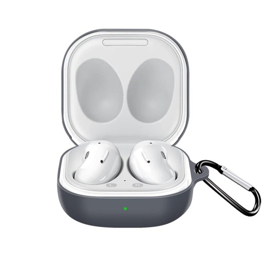 Husa pentru Samsung Galaxy Buds FE / 2 Pro / 2 / Live / Pro - Techsuit Silicone Case - Black