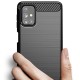 Husa pentru Samsung Galaxy M31s - Techsuit Carbon Silicone - Black