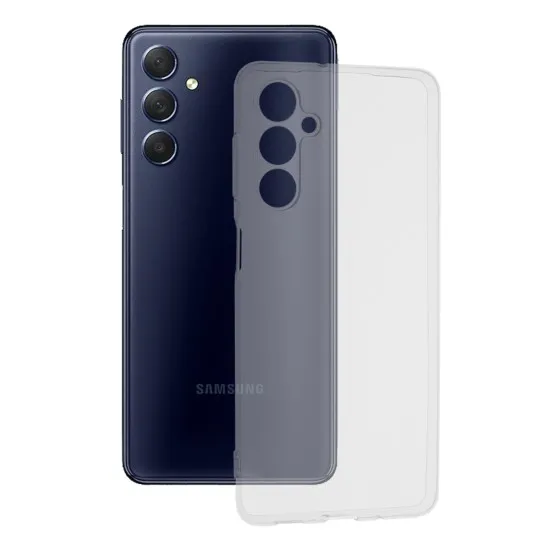 Husa pentru Samsung Galaxy M54 - Techsuit Clear Silicone - Transparent Husa pentru Samsung Galaxy M54 - Techsuit Clear Silicone - Transparent