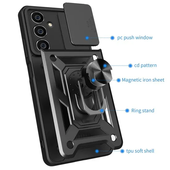 Husa pentru Samsung Galaxy M55 - Techsuit CamShield Series - Rose Gold Husa pentru Samsung Galaxy M55 - Techsuit CamShield Series - Rose Gold