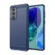 Husa pentru Samsung Galaxy M55 - Techsuit Carbon Silicone - Blue Husa pentru Samsung Galaxy M55 - Techsuit Carbon Silicone - Blue