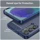 Husa pentru Samsung Galaxy M55 - Techsuit Carbon Silicone - Blue Husa pentru Samsung Galaxy M55 - Techsuit Carbon Silicone - Blue